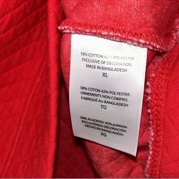 Champion Pullover Red Crewneck Men's
Sweatshirts Top (Size XL) - Picture 4 of 8